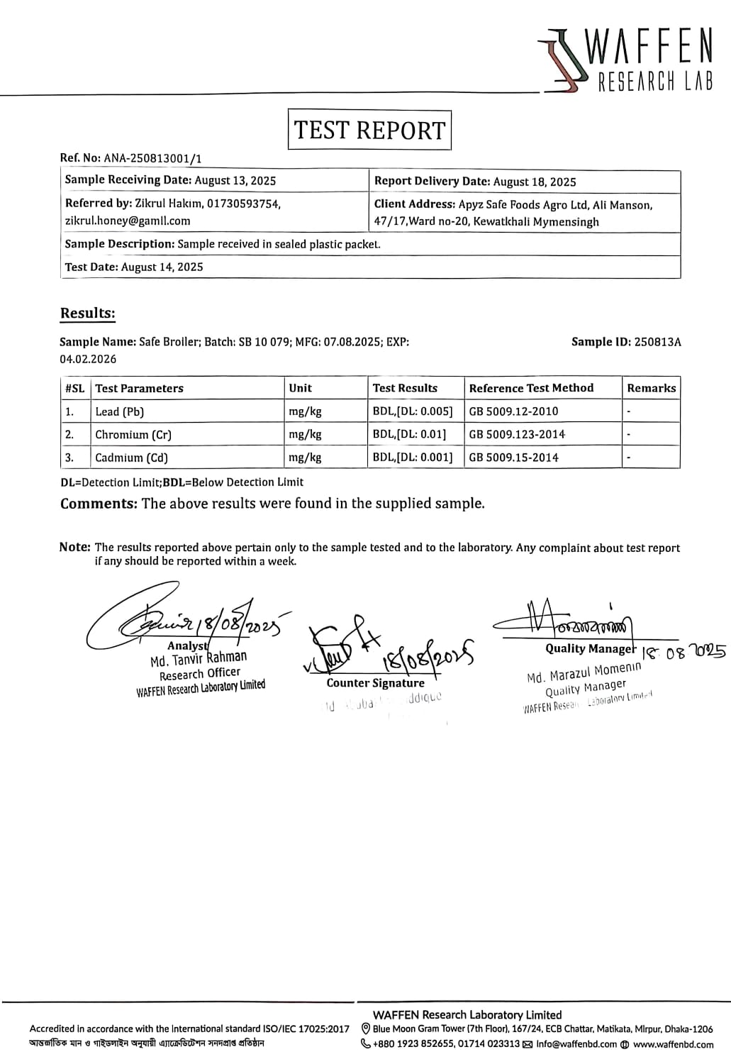 Microbiological Test