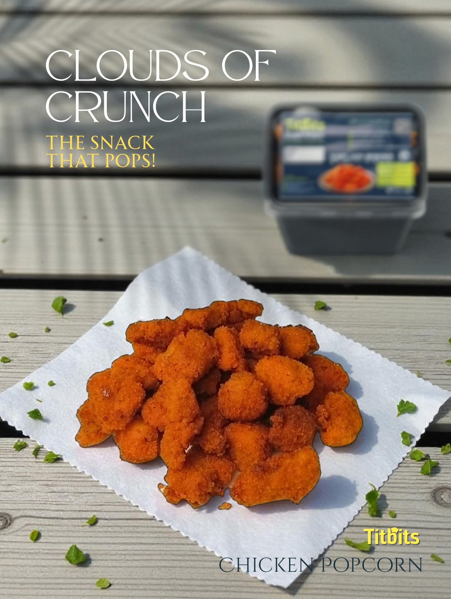 Titbits Chicken Popcorn (350gm)